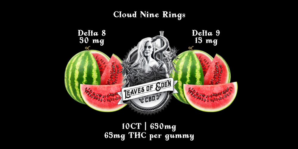 
                  
                    Cloud Nine Rings - 65mg THC
                  
                
